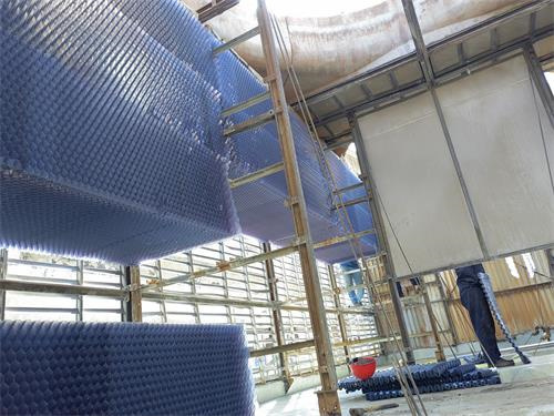 冷卻塔零件填料提高了水膜形成能力,冷卻塔填料回收