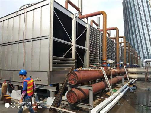 減少冷卻塔填料阻塞的方法,方形冷卻塔填料