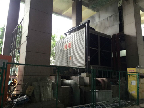 冷卻器在玻璃鋼冷卻塔換熱全過程中換熱的物質(zhì)為空氣和水